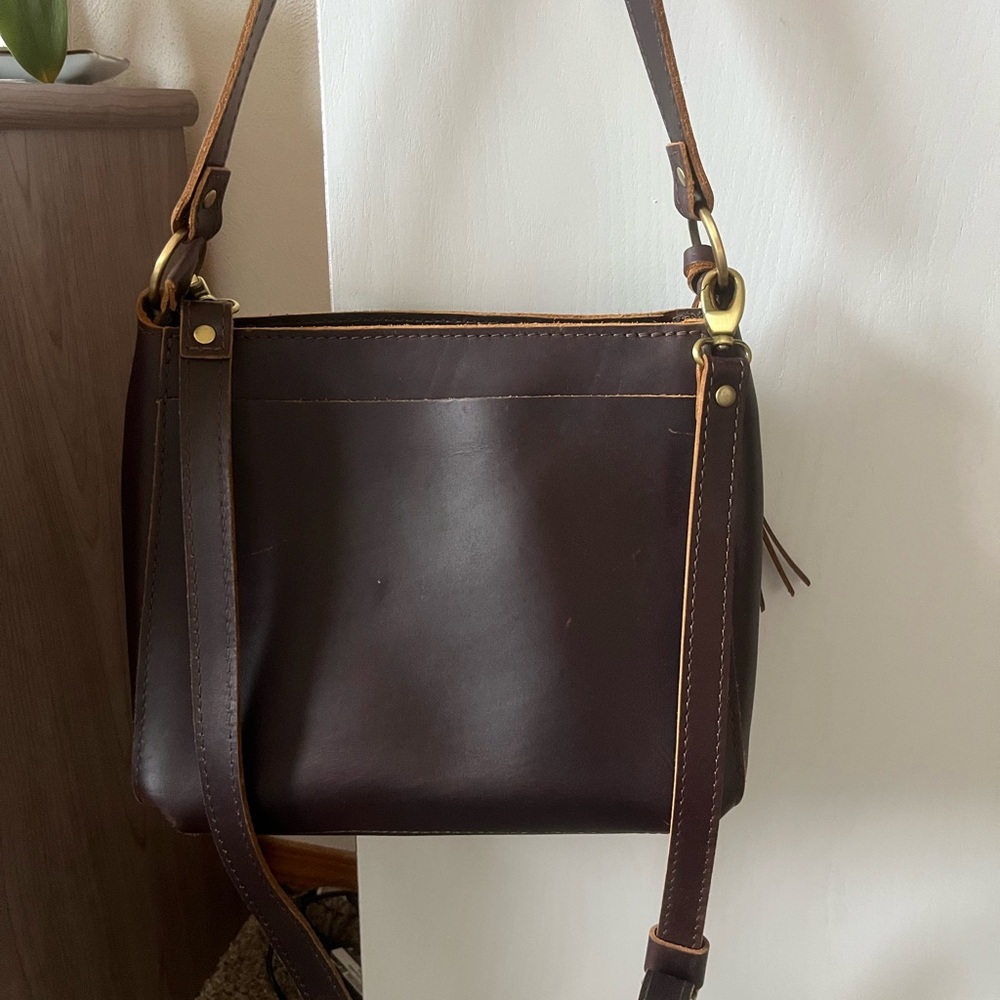 Portland Leather Goods Triangle Bag